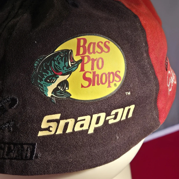 Dale Earnhart Jr. #8 Red Nascar Racing Hat/Cap w/ Black Trim - Picture 5 of 13